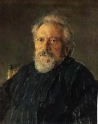 Valentin Serov Nikolai Leskov, 1894 oil painting
